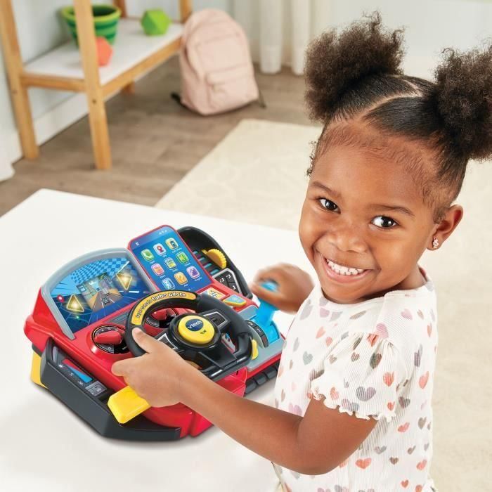 Simulateur de conduite pour enfant - VTECH Super Console Turbo Pilote - Écran couleur et 20 jeux inclus 5