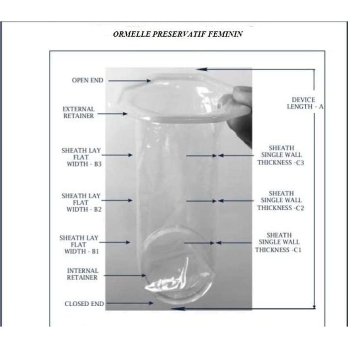 Femidom Préservatif Femmes Ormelle 5 Unités 4 Femidom Préservatif Femmes Ormelle 5 Unités 4