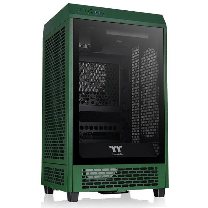 Mini Thermaltake The Tower 200 TG Dark Green 2 Mini Thermaltake The Tower 200 TG Dark Green 2