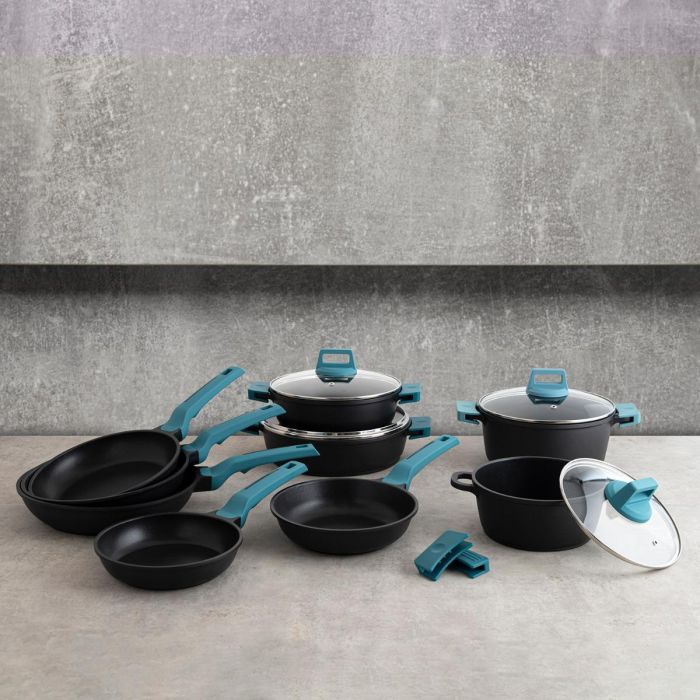 Cacerola Aluminio Fundido Confort Quid 20 cm - 2,2 L (4 Unidades) 2