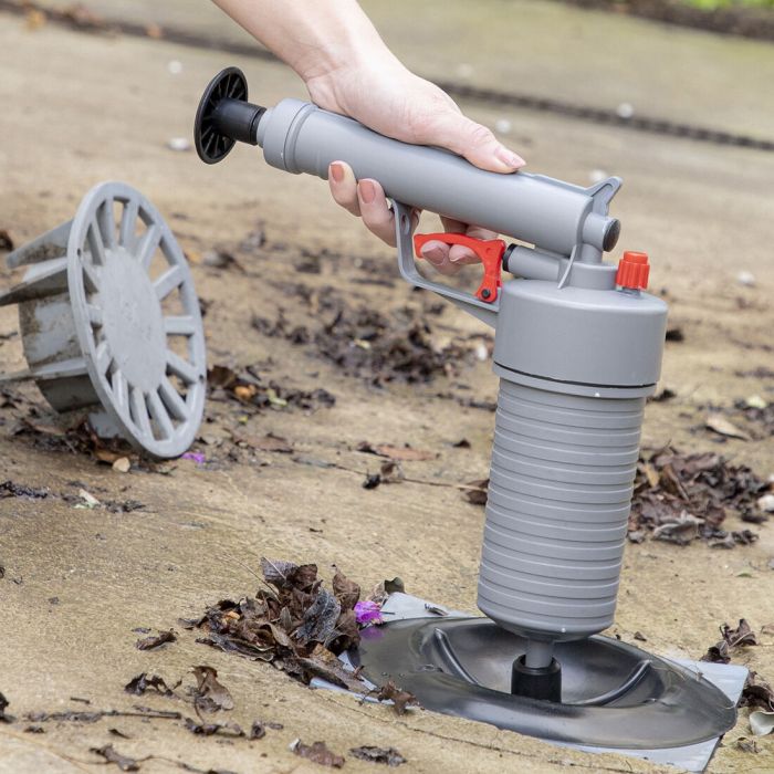 Pistolet Déboucheur à Air Comprimé Universel avec Adaptateurs KlinGun InnovaGoods 5 Pistolet Déboucheur à Air Comprimé Universel avec Adaptateurs KlinGun InnovaGoods 5