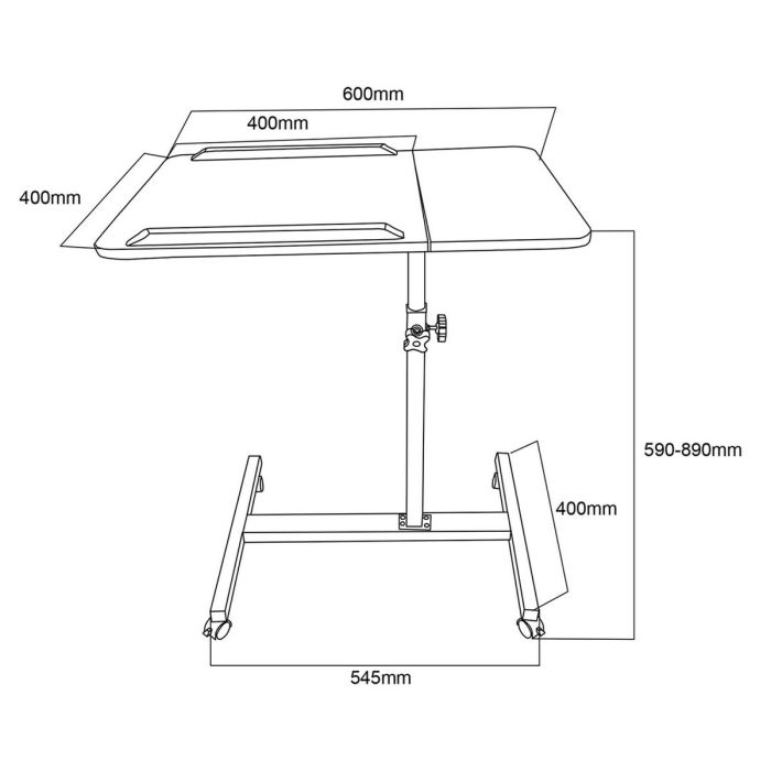 Bureau MacLean MC-121 B Noir