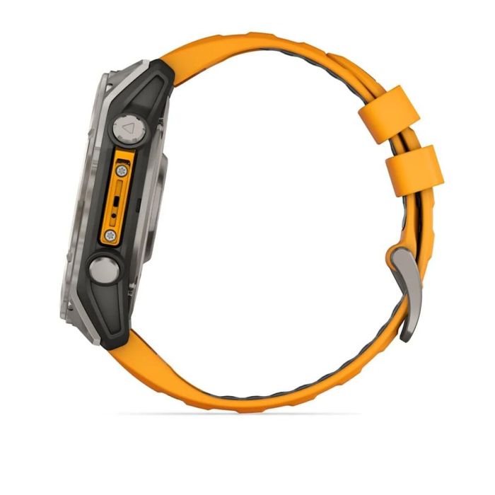 Montre intelligente GARMIN Fénix 8 AMOLED Orange 1,4" Ø 50 mm