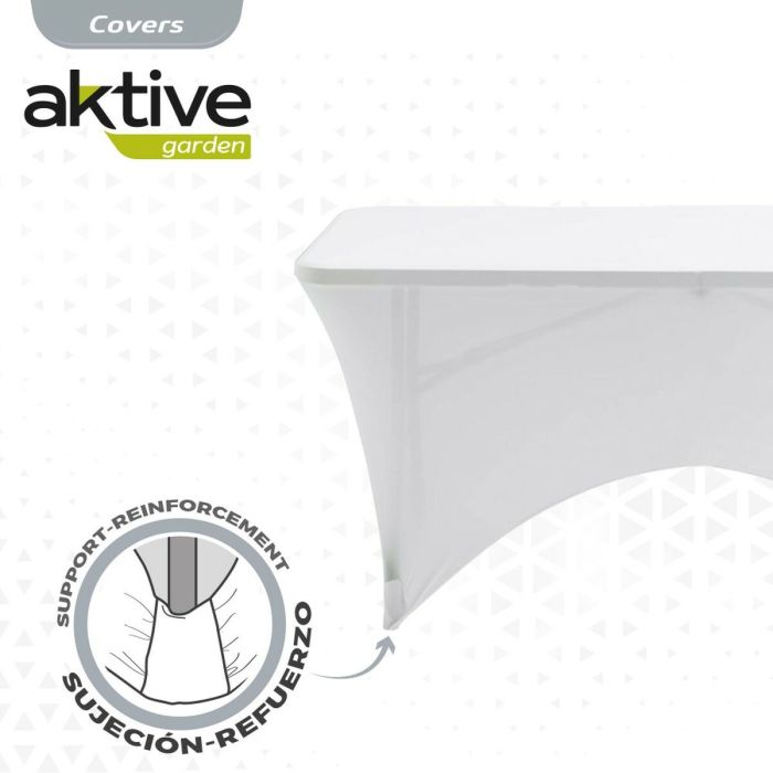 Étui de protection Aktive Blanc 122 x 76 x 61 cm Table Accessoires Voitures Route (6 Unités) 3