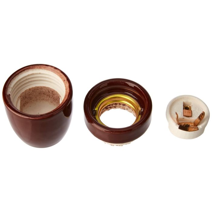 Douilles F-line Marron 100 W E27 Vintage 1