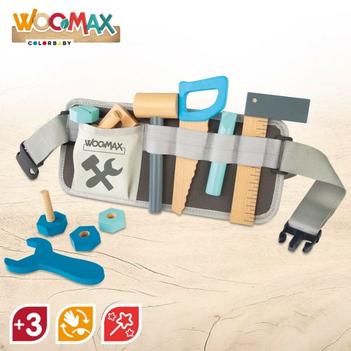 Outils à jouer Woomax 12 Pièces 31 x 14 x 2,5 cm 6 Unités 5 Outils à jouer Woomax 12 Pièces 31 x 14 x 2,5 cm 6 Unités 5