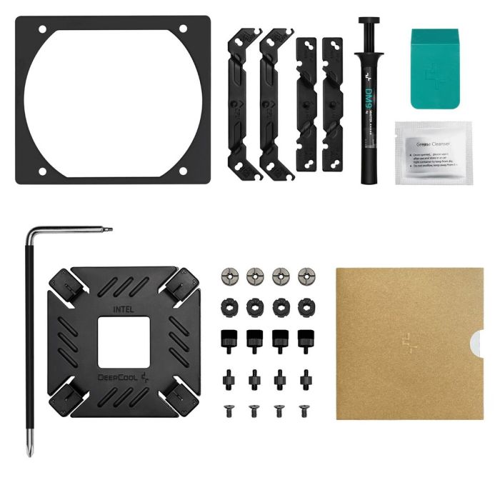 Deepcool Assassin IV VC Vision Noir Ventirad CPU avec Écran Magnétique, 7 Caloducs, TDP 300W, Refroidissement Haut de Gamme - R-ASN4-BKNVMD-G