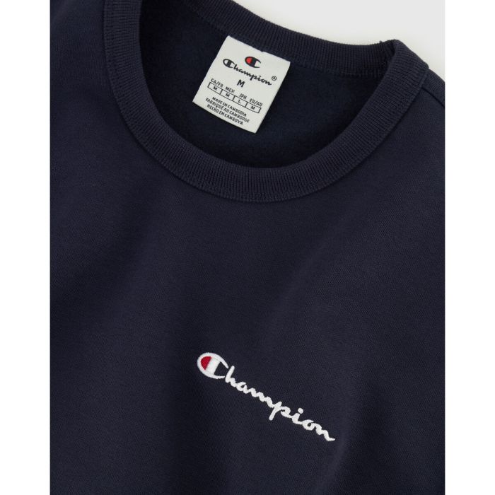 Sweat sans capuche homme Champion CREWNECK SWEATSHIRT 220259 NNY Blue marine 1