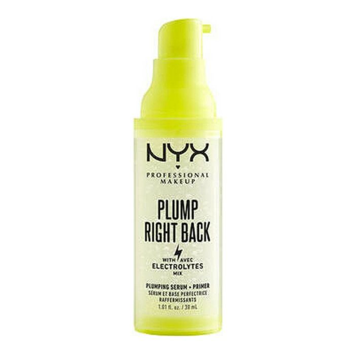 NYX Professional Makeup PLUMP RIGHT BACK Base + Sérum avec Acide Hyaluronique et Vitamines - 30 ml