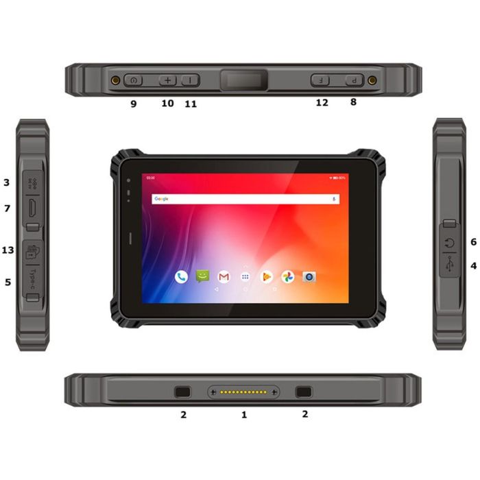 ALLNET Rugged Outdoor Tablet Windows NFC LTE X-trail-100-Intel 1 ALLNET Rugged Outdoor Tablet Windows NFC LTE X-trail-100-Intel 1