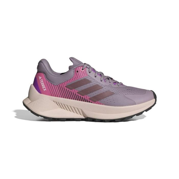 Chaussures de trail pour femmes Adidas Terrex Soulstride Flow Rose L 0 Chaussures de trail pour femmes Adidas Terrex Soulstride Flow Rose L 0