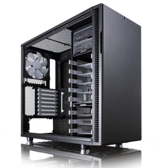 FRACTAL DESIGN BOITIER PC Define R5 - Moyen Tour - Noir - Format ATX (FD-CA-DEF-R5-BK) 1 FRACTAL DESIGN BOITIER PC Define R5 - Moyen Tour - Noir - Format ATX (FD-CA-DEF-R5-BK) 1