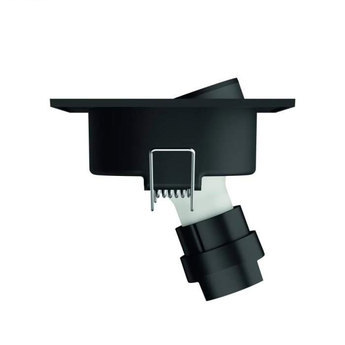 Philips Donegal Lot de 3 Spots Encastrés Carrés Finition Cromée GU10 4 Philips Donegal Lot de 3 Spots Encastrés Carrés Finition Cromée GU10 4