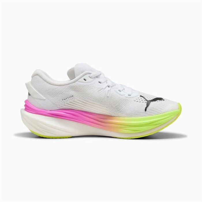 Chaussures de Running pour Adultes Puma Deviate Nitro 3 Blanc