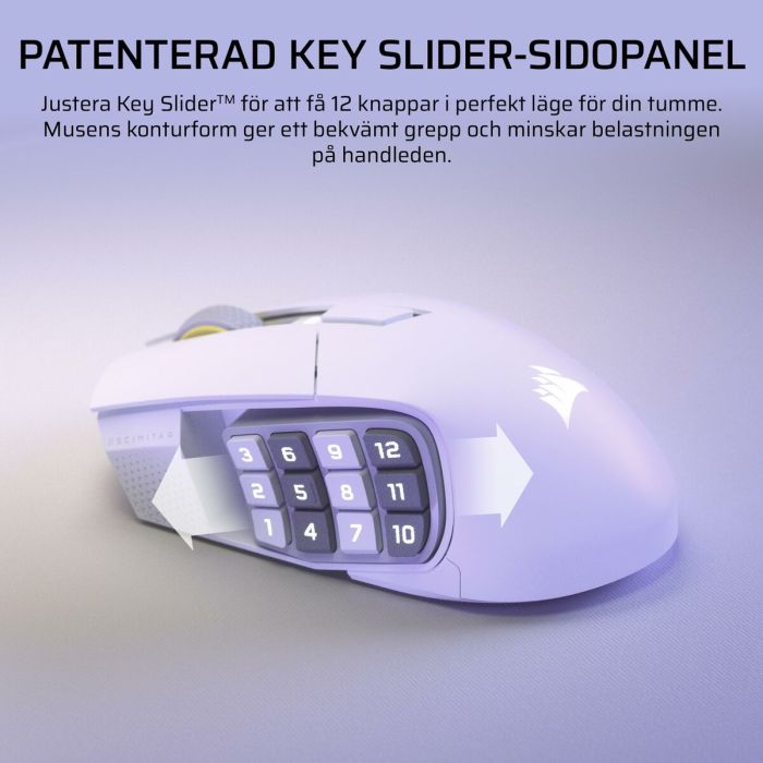 Souris Corsair CH-9314011-WW Blanc 4