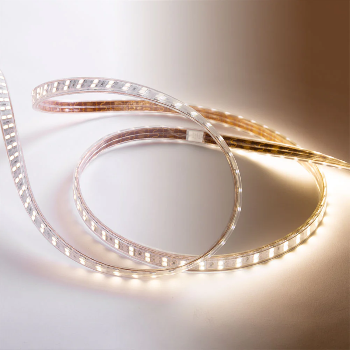 Bandeau LED 120 LEDs/M 500W 1000lm 6000K SMD5050 220VAC IP65 50M 40.000H HO-220-120-50M-CW 6