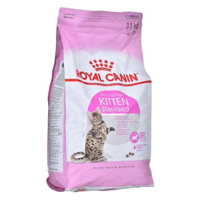 Aliments pour chat Royal Canin Kitten Sterilised Poulet Oiseaux 3,5 kg