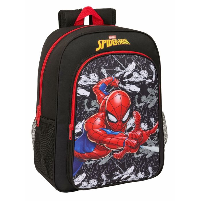 Cartable Spider-Man Noir Rouge 33 x 42 x 14 cm 2