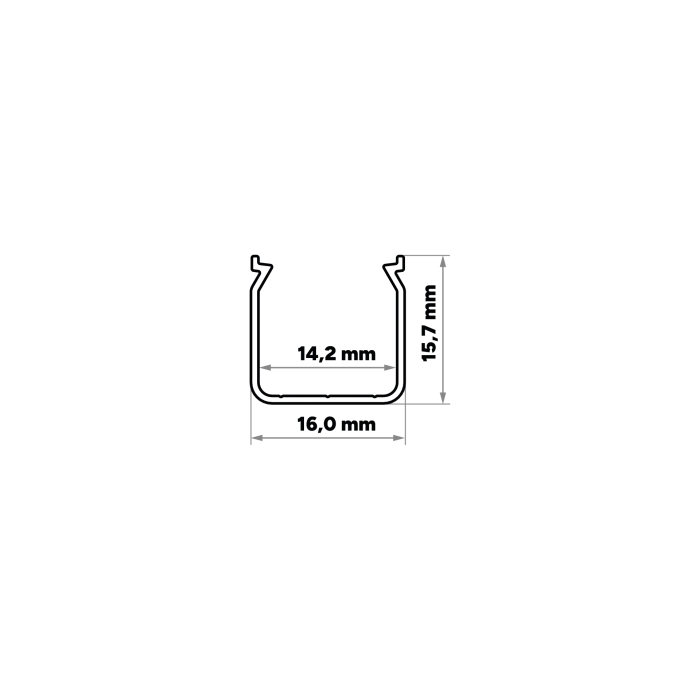 KIMERA HELSE Profil Aluminium Anodisé Argent avec Diffuseur Opal, Bouchons et Clips de Fixation 2,02m 2 KIMERA HELSE Profil Aluminium Anodisé Argent avec Diffuseur Opal, Bouchons et Clips de Fixation 2,02m 2