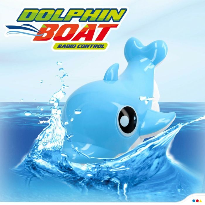Bateau radiocommandé Colorbaby Dauphin (2 Unités) 3 Bateau radiocommandé Colorbaby Dauphin (2 Unités) 3