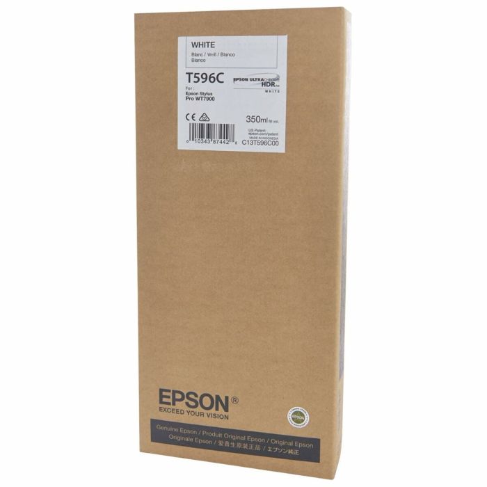 Cartouche d'encre originale Epson Cartucho T596C00 blanco Blanc 4