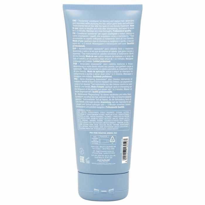 Shampooing Alfaparf Milano SEMI DI LINO 200 ml 0 Shampooing Alfaparf Milano SEMI DI LINO 200 ml 0