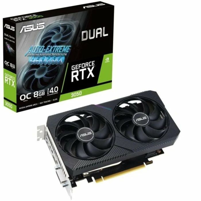 Carte Graphique Asus Nvidia GeForce RTX 3050 8 GB GDDR6 5 Carte Graphique Asus Nvidia GeForce RTX 3050 8 GB GDDR6 5