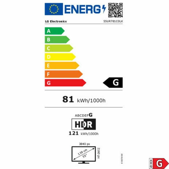 TV intelligente LG 55UR781C 55" 4K Ultra HD LED HDR D-LED HDR10 29