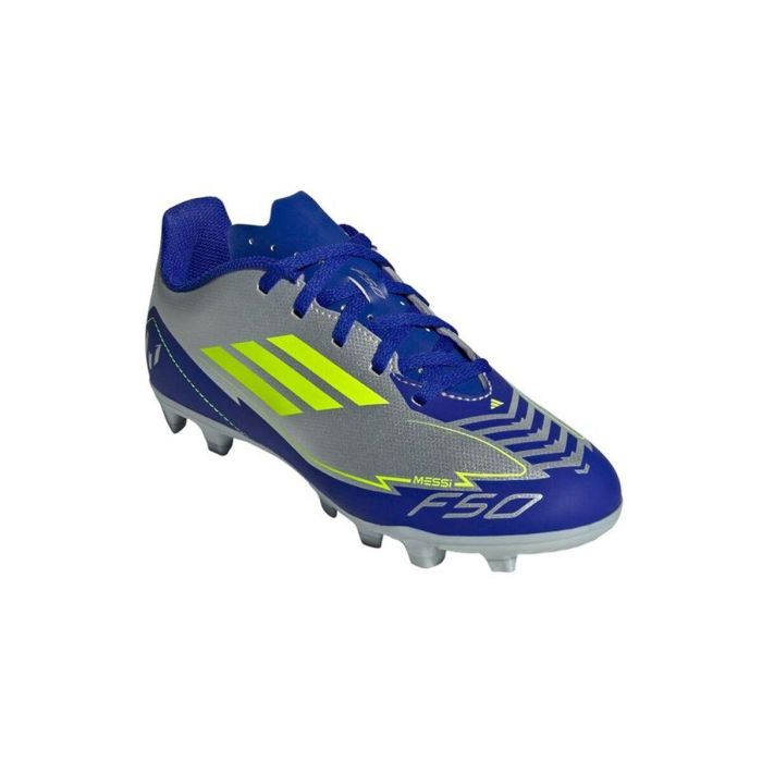 Chaussures de foot pour Enfants Adidas F50 Club Fg/Mg Argenté XL 3