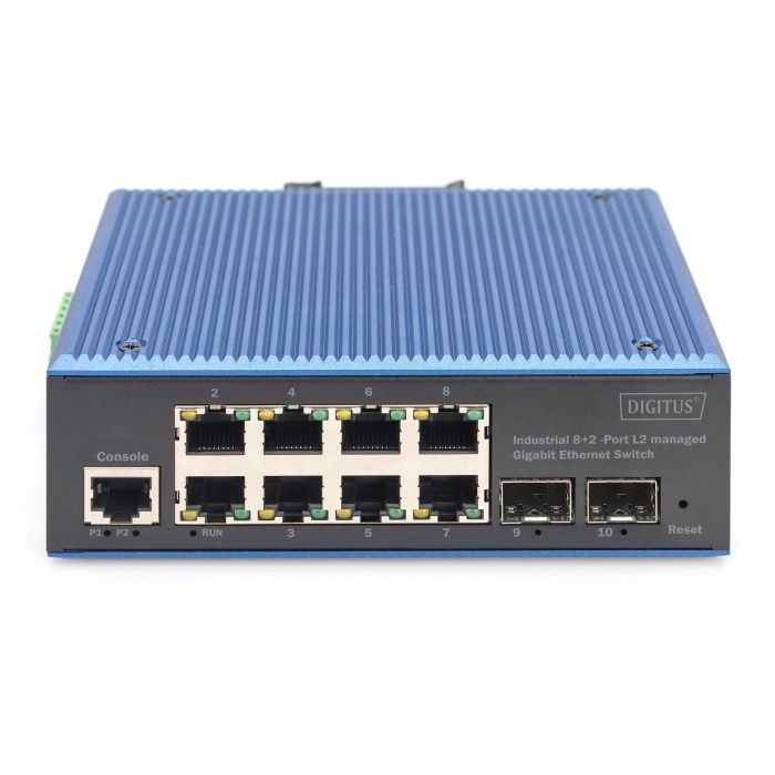 Digitus 8+2P Industrial Gigabit Ethernet Switch L2 managed 3
