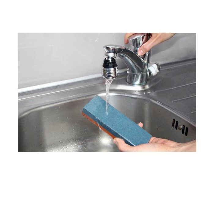 Affûteuse de couteaux Nirosta Acier inoxydable 19 x 6 cm 2 Affûteuse de couteaux Nirosta Acier inoxydable 19 x 6 cm 2