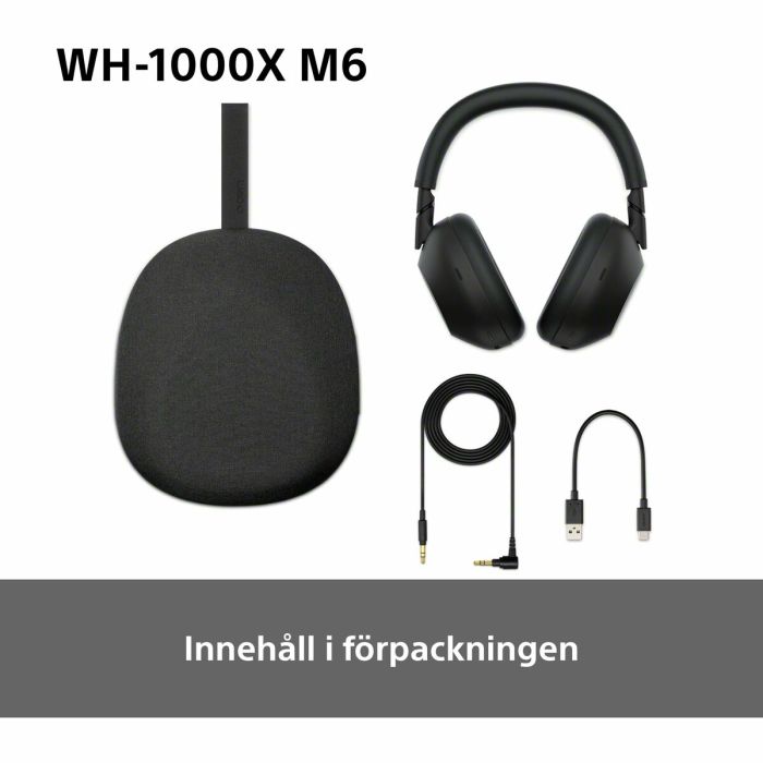Oreillette Bluetooth Sony WH1000XM6S.CE7 Noir Gris 13