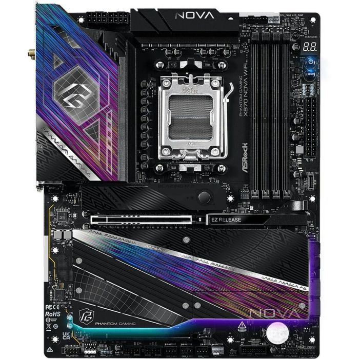 Carte Mère ASRock X870 NOVA WiFi AMD AM5 AMD X870 Carte Mère ASRock X870 NOVA WiFi AMD AM5 AMD X870