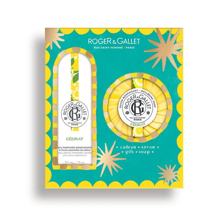 Roger & Gallet Coffret Eau Parfumée Bien-Être Cédrat De 2 1 Roger & Gallet Coffret Eau Parfumée Bien-Être Cédrat De 2 1