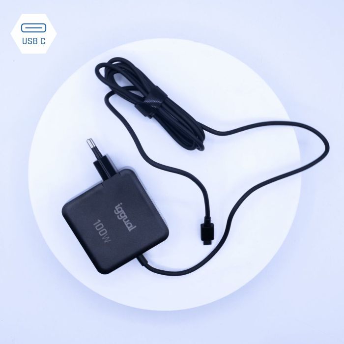 Chargeur d'ordinateur portable iggual IGG319918 100 W 9 Chargeur d'ordinateur portable iggual IGG319918 100 W 9