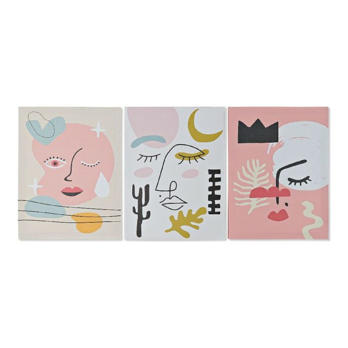 Cadre DKD Home Decor Face Toile Abstrait (30 x 1,8 x 40 cm) 0 Cadre DKD Home Decor Face Toile Abstrait (30 x 1,8 x 40 cm) 0