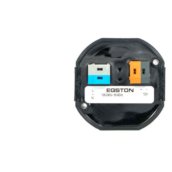 Z ALLNET Ersatznetzteil 12V/2,5A Unterputznetzteil rund Standard 76mm Egston 2