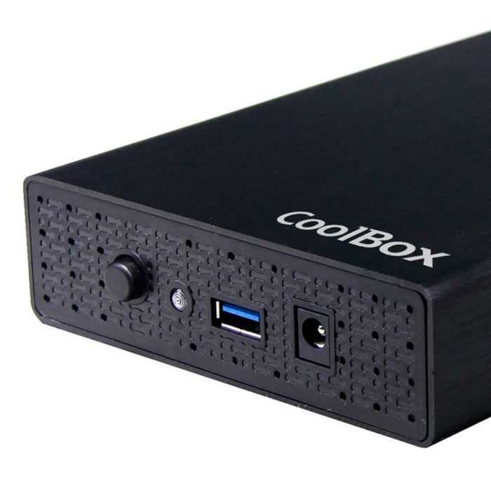 Disque dur CoolBox SlimChase A-3533 3,5" Noir 15 Disque dur CoolBox SlimChase A-3533 3,5" Noir 15