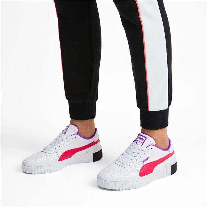 Chaussures de Running pour Adultes Puma Cali Chase Blanc 3
