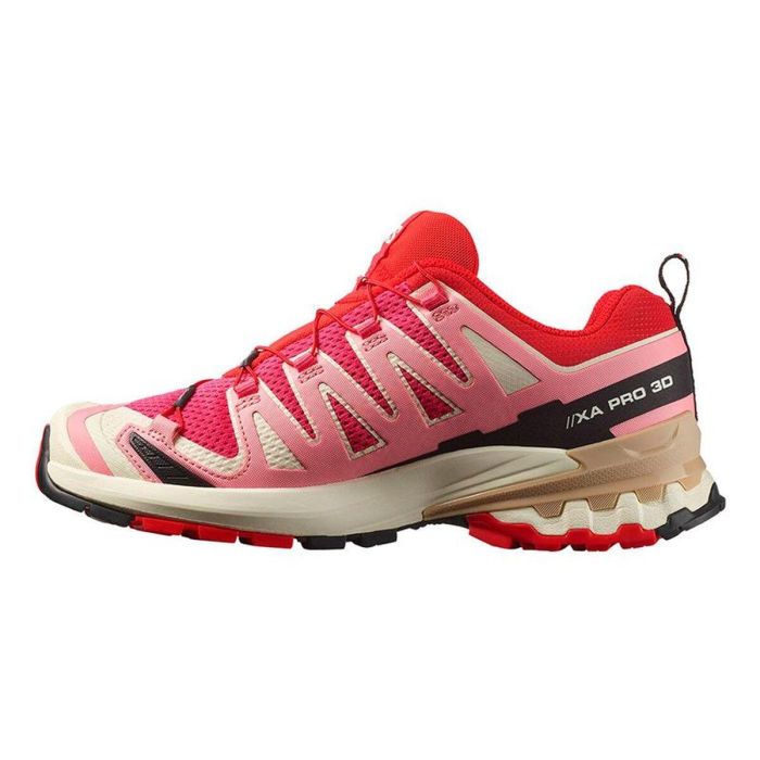 Chaussures de trail pour femmes Salomon Xa Pro 3D V9 W Rouge L 3