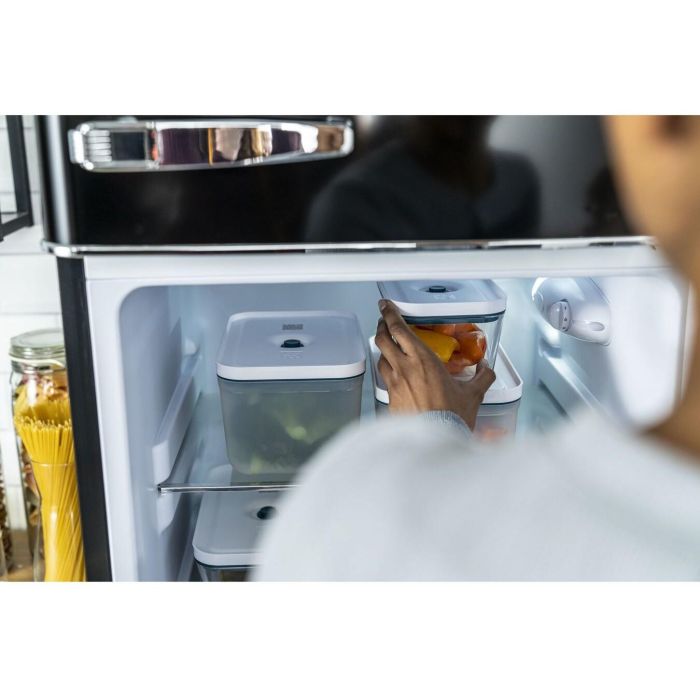 Zwilling 36815-014-0 - Machine de mise sous vide pour aliments avec conteneurs en verre, pompe USB, étanchéité sous vide, bleu, sans BPA