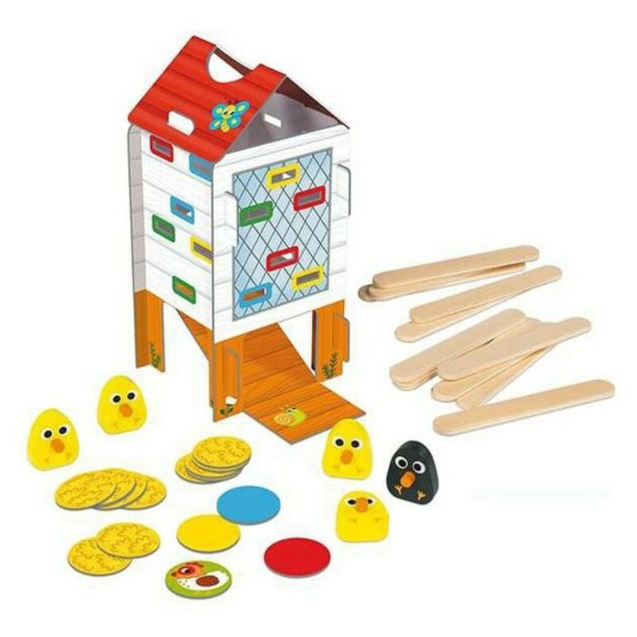 Jeu d'adresse pour bébé HAPPY CHICKEN Goula 53170 2