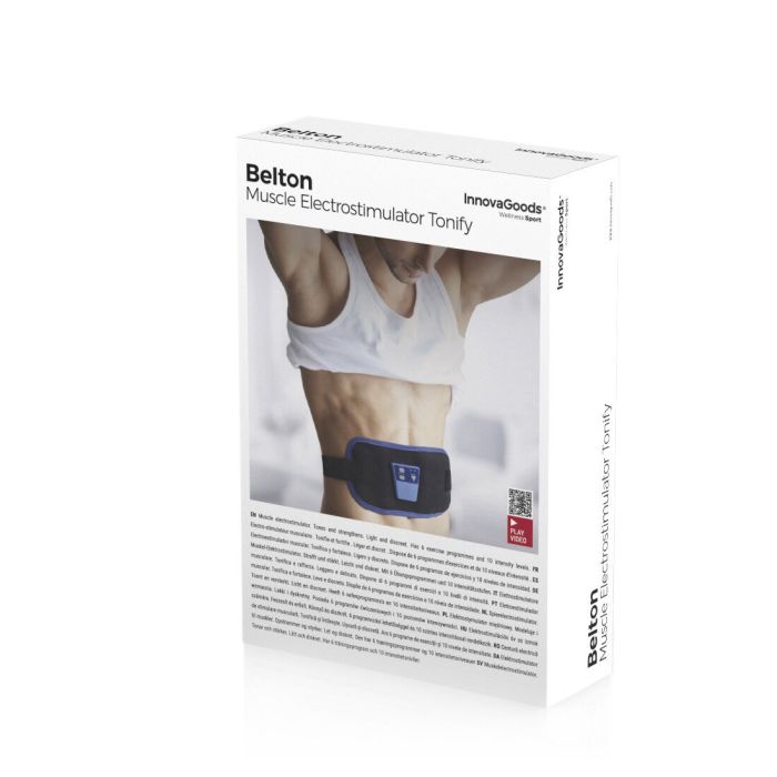 Ceinture D'Électrostimulation Musculaire Belton InnovaGoods 1