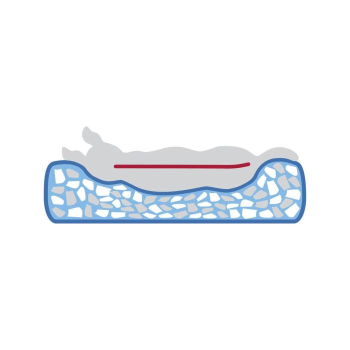 Lit pour chien Trixie Vital CityStyle Crème 75 x 60 cm 1