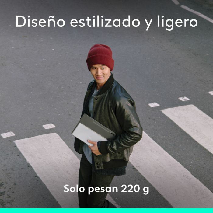 Clavier Logitech 920-012974 Blanc Gris QWERTY 17