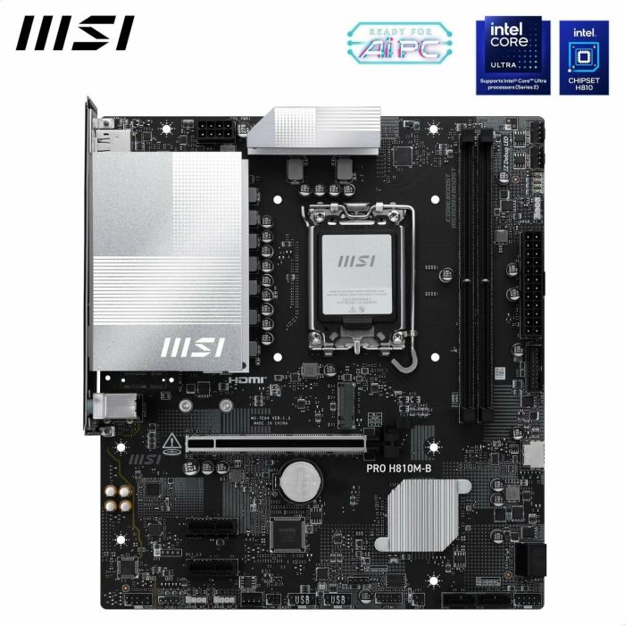 Carte Mère MSI PRO H810M-B LGA 1851 14