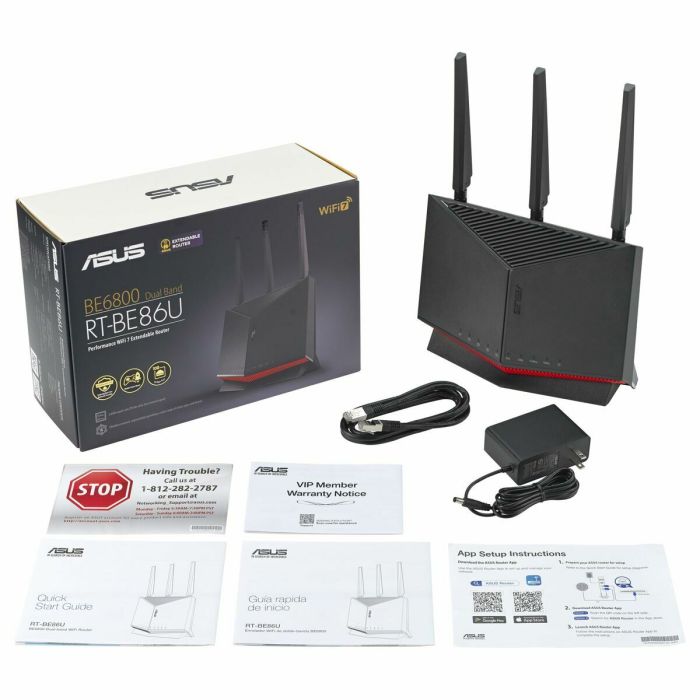 Router Asus 90IG08W0-MO9A0V Noir RJ45 Ethernet LAN Wi-Fi 11