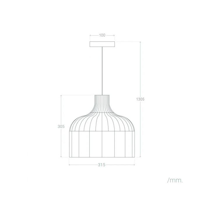 Lampe Suspendue Rotin Quetzaltenango Style Naturel Boho-Chic Compatible E27 SKD-P80054 6