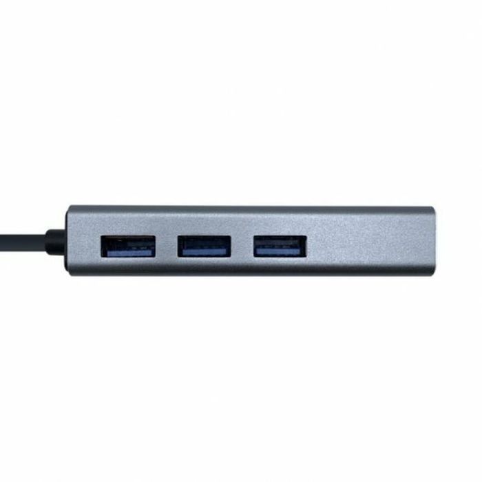 Hub USB Aisens A106-0401 Gris (1 Unité) 3