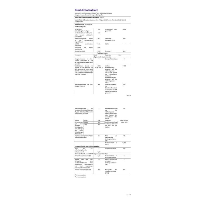 Lampe LED Philips 75 W E A++ (4000 K) 9